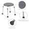 Flash Furniture 9-1/2" L, Polyurethane, Aluminum, Gray Bath & Shower Stool DC-HY3400L-GRY-GG - alternate 3